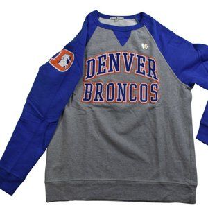 Junk Food Mens NFL Denver Broncos Formation Sweatshirt New Medium